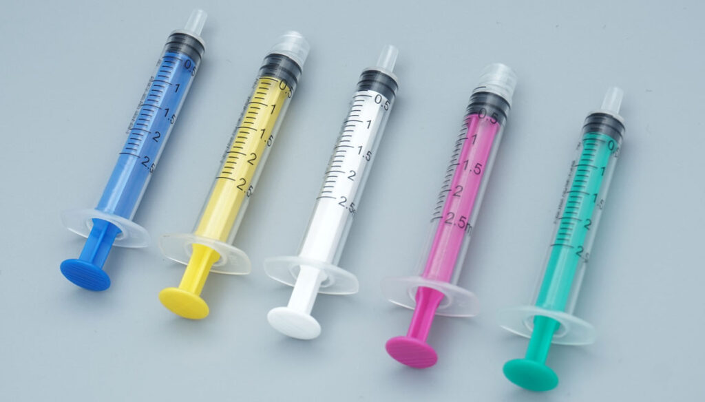 Jeringa de 2,5 ml con aguja: proceso de fabricación, mercado y guía de compra