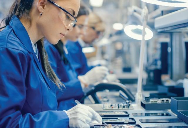 Distribución de suministros médicos, profesionales en laboratorio