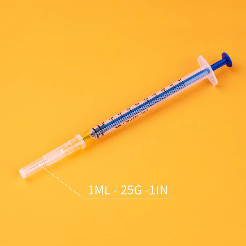 Jeringa hipodérmica estéril desechable fabricada en China