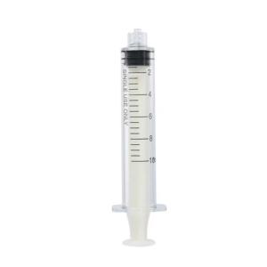 Jeringa de policarbonato 3 ml Luer Lock transparente